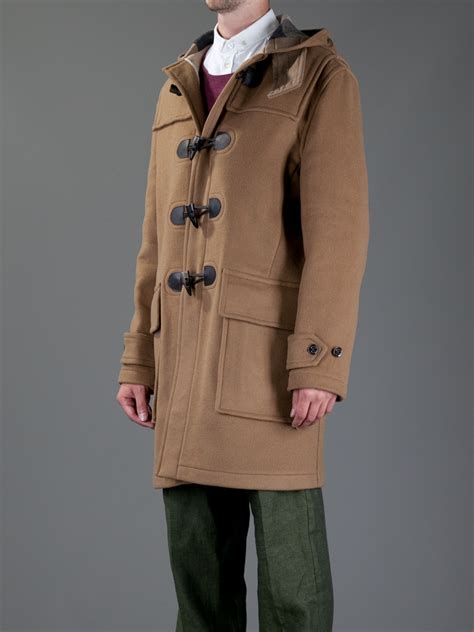 burberry pea coat women|burberry men's duffle coat.